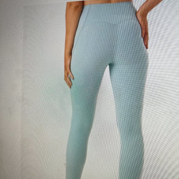 Ryderwear Sola High Waisted Leggings - Size L - Seafoam Blue - Picture 2 of 2
